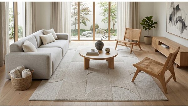 Covor bej 120x170 cm Luna – ESTE