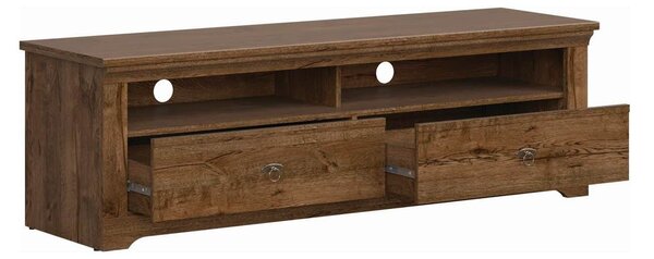 Comoda TV PATRAS RTV2S, stejar april, PAL, 153x45x48 cm