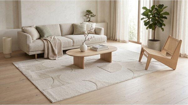 Covor bej 120x170 cm Luna – ESTE