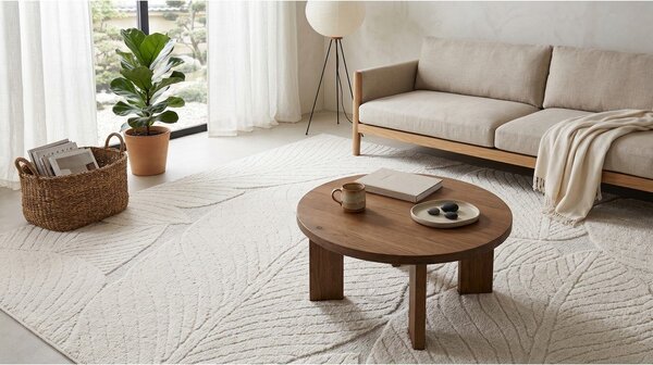 Covor crem 120x170 cm Lamina – ESTE