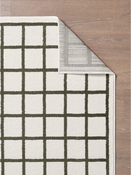 Covor verde închis/crem 120x170 cm Picnic – ESTE