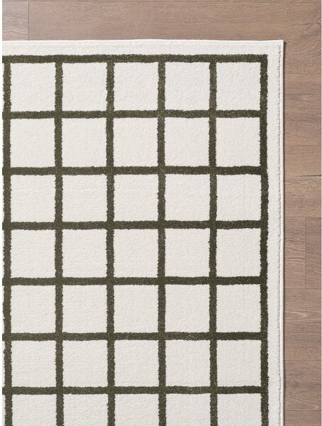 Covor verde închis/crem 120x170 cm Picnic – ESTE