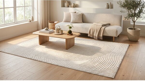 Covor crem 120x170 cm Zephyr – ESTE
