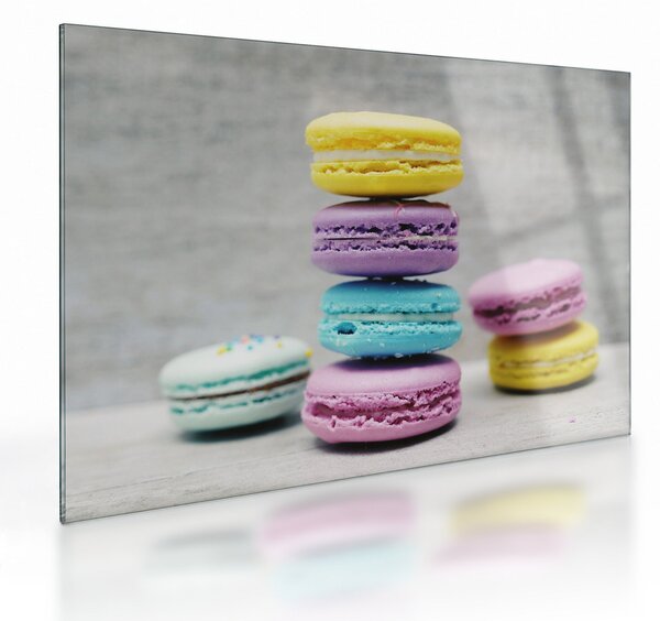 Tablou pe sticlă cu macarooni (70x50 cm)