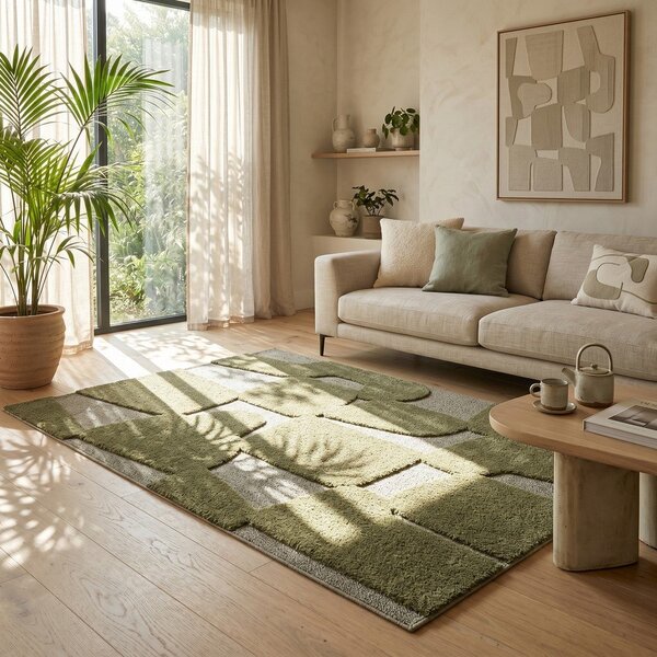 Covor verde închis 80x150 cm Cairo – ESTE
