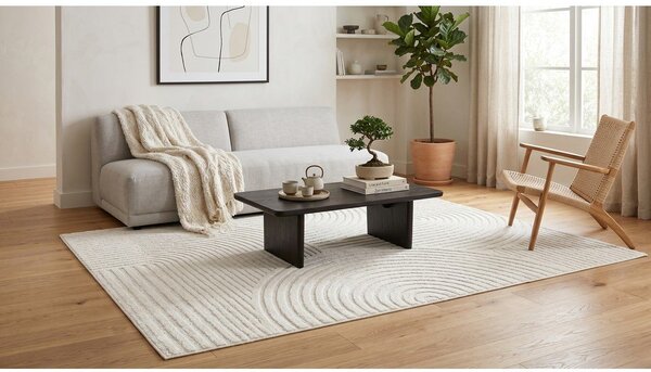 Covor crem 120x170 cm Whirl – ESTE