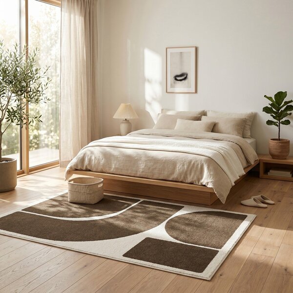 Covor maro/crem 120x170 cm Arcade – ESTE