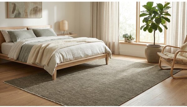 Covor verde închis 160x230 cm Puro – ESTE