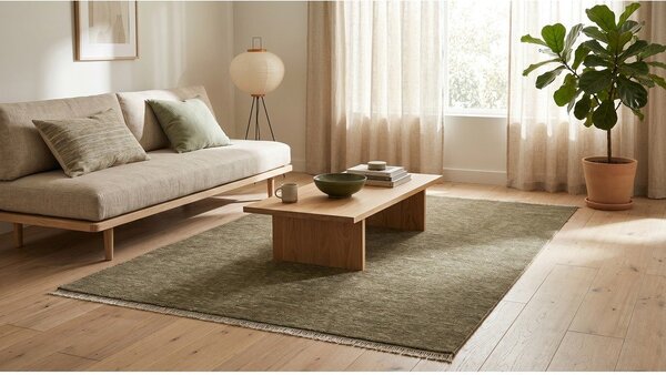 Covor verde închis 160x230 cm Puro – ESTE