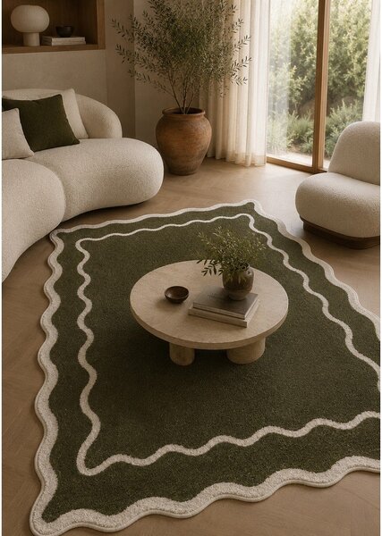 Covor verde închis 120x170 cm Dolce – ESTE