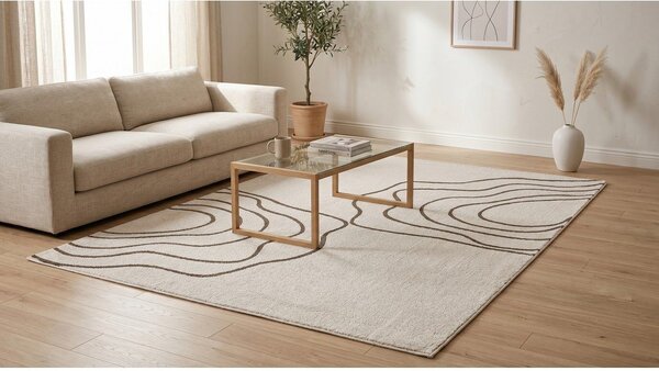 Covor bej 120x170 cm Pulse – ESTE