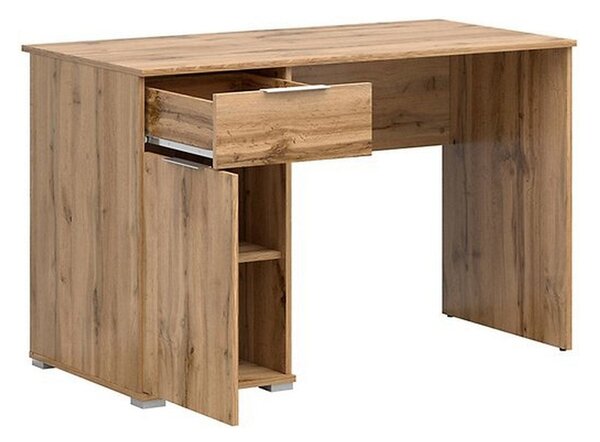 Birou ZELE, stejar wotan, PAL laminat, 120x60x76 cm