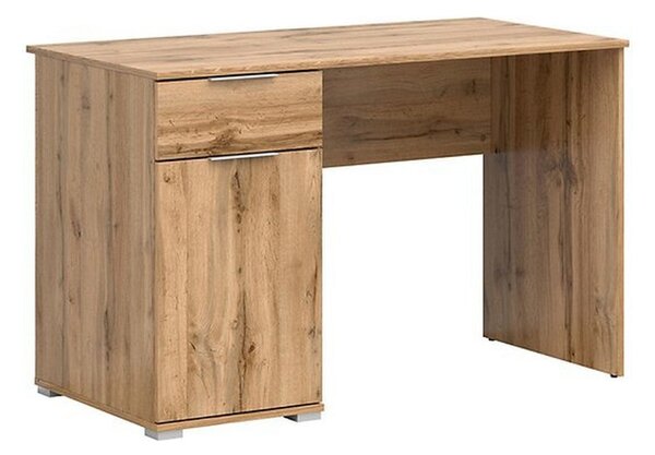 Birou ZELE, stejar wotan, PAL laminat, 120x60x76 cm