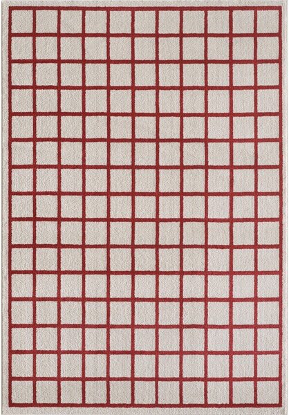 Covor roșu/bej 120x170 cm Picnic – ESTE