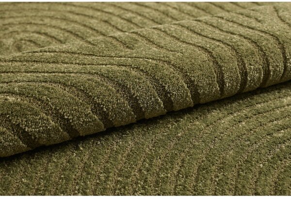 Covor verde închis 120x170 cm Whirl – ESTE