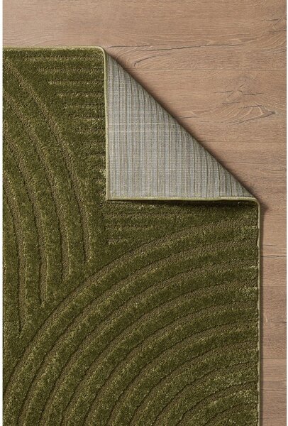 Covor verde închis 120x170 cm Whirl – ESTE