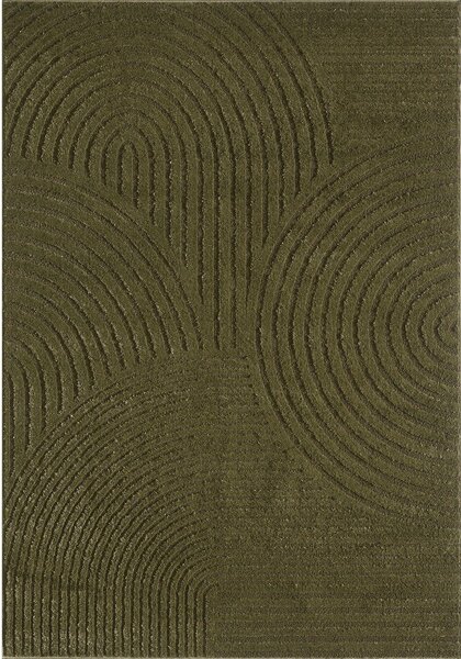 Covor verde închis 120x170 cm Whirl – ESTE