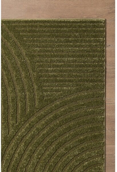 Covor verde închis 120x170 cm Whirl – ESTE