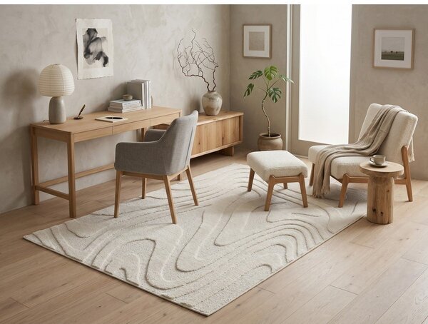 Covor crem 120x170 cm Dune – ESTE