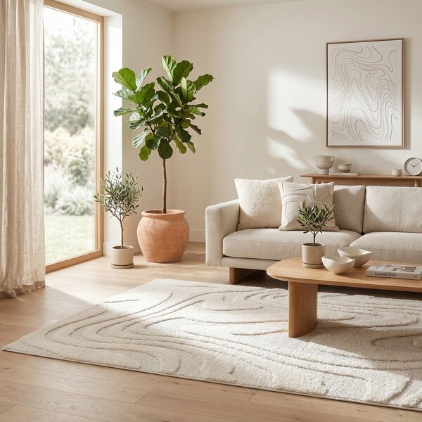 Covor crem 120x170 cm Dune – ESTE