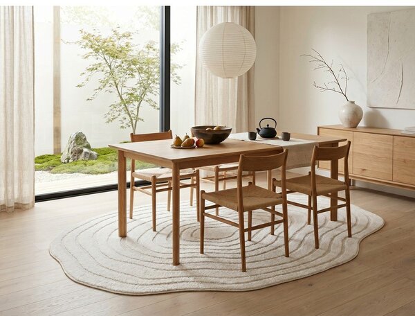 Covor crem 160x230 cm Pebble – ESTE