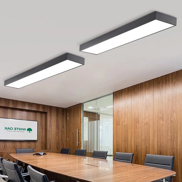 Panou LED, Lumina Rece, 6000K, 72W, Negru