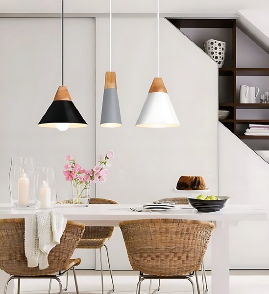 Lampa DE TAVAN SCANDI C negru
