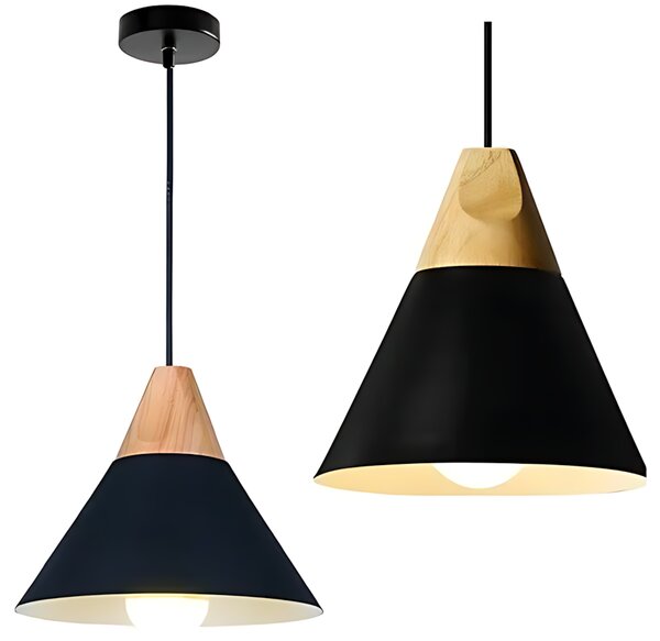 Lampa DE TAVAN SCANDI C negru