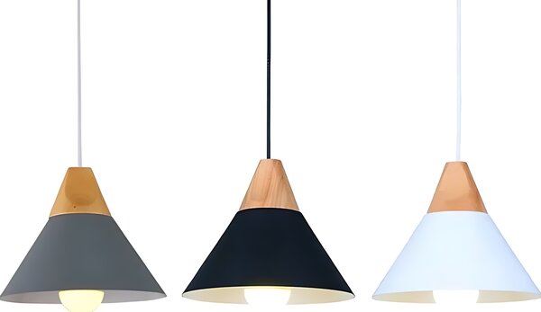 Lampa DE TAVAN SCANDI C negru