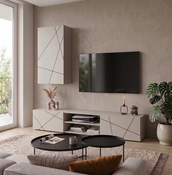 Mobilier living Gaolino 1 (cașmir + negru). 1118821