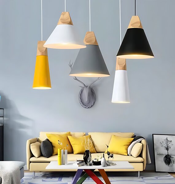 Lampa DE TAVAN SCANDI B alb