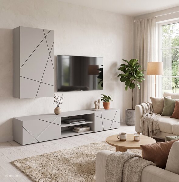 Mobilier living Gaolino 1 (cașmir + negru). 1118821