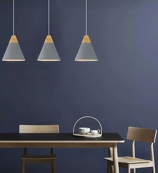 Lampa DE TAVAN SUSPENDABILA Scandi A alb