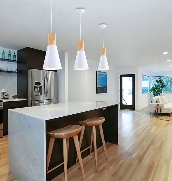Lampa DE TAVAN SCANDI B alb