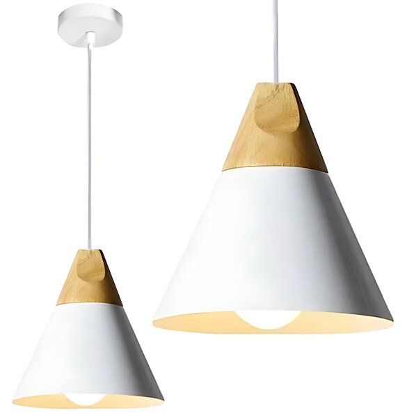 Lampa DE TAVAN SUSPENDABILA Scandi A alb