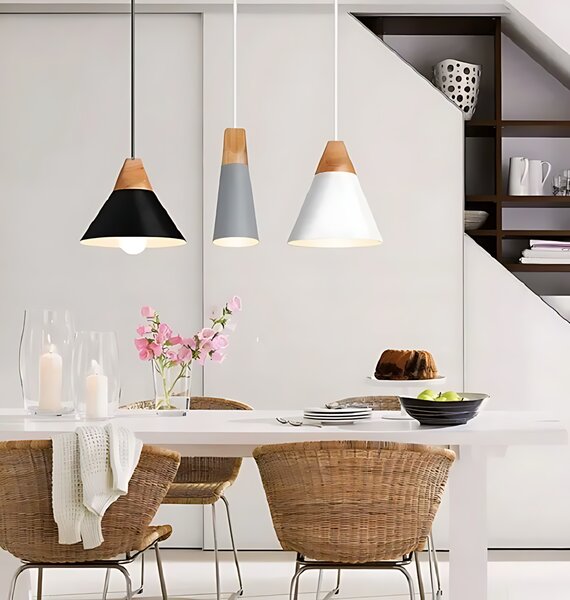 Lampa DE TAVAN SCANDI B alb