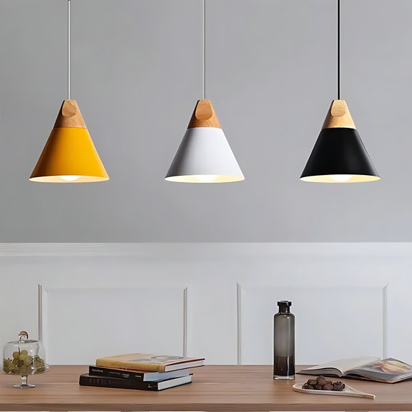 Lampa DE TAVAN SUSPENDABILA Scandi A alb