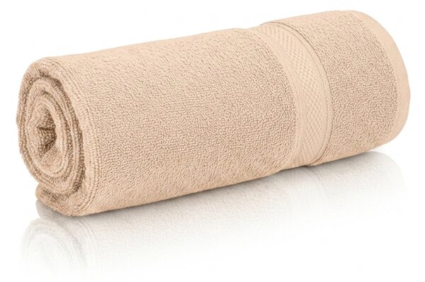 Prosop CLARYSSE ELEGANCE 70x140 cm nisipiu, 100% bumbac