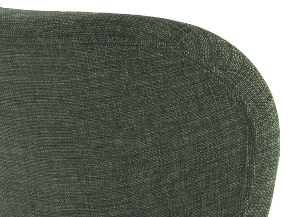 MAZZONI EXPORT ALTEA Verde (material Rio 140)/picioare stejar natural - SCAUN MODERN PENTRU LIVING/SUFRAGERIE/BUCĂTĂRIE/BIROU