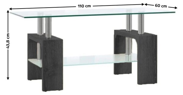 Masuta Cafea CT345 Negru