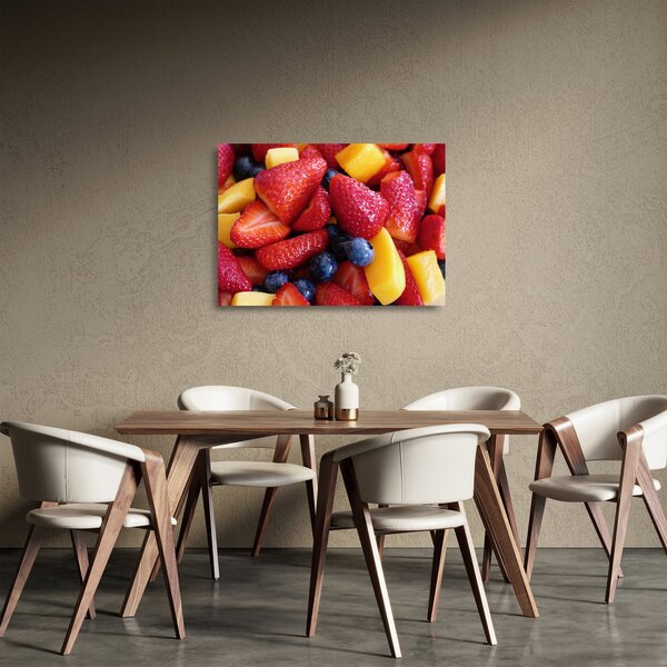 Tablou pe sticlă cu fructe (70x50 cm)