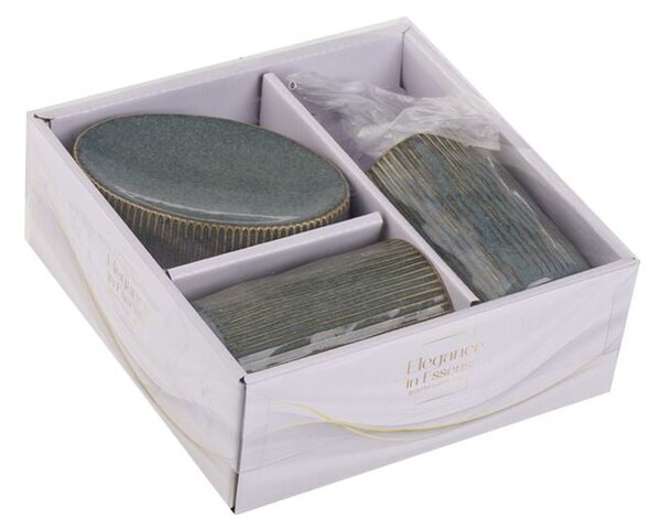 Set ceramic pentru baie, 3 piese