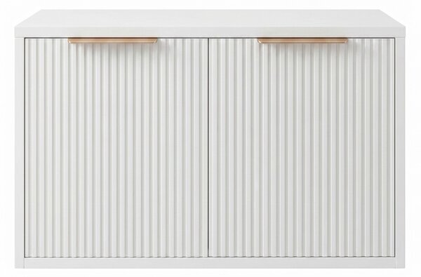 Dulap baie pentru lavoar Rea Core 60cm White