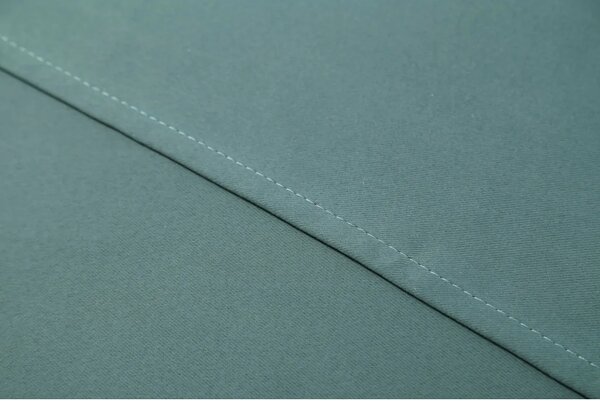 2x Perdea verde-albastru OXFORD 140x250 cm cu banda pentru incretituri