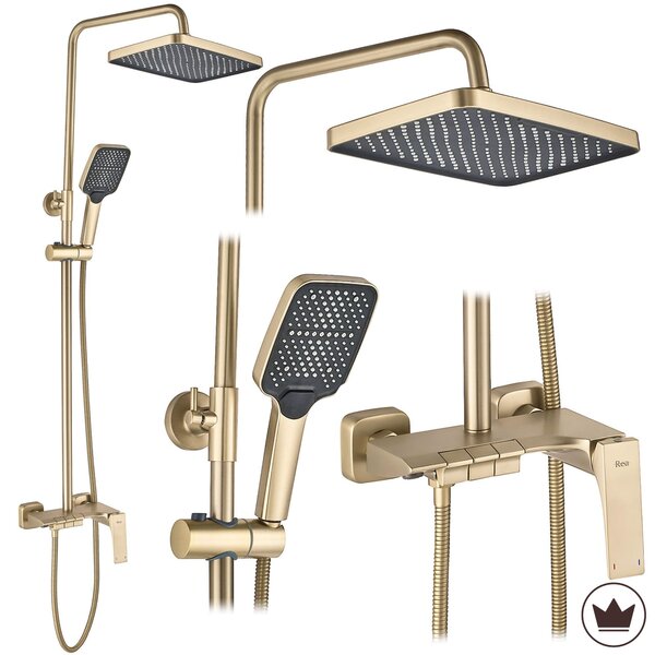 Set dus PREMIUM REA JOE Brush Gold