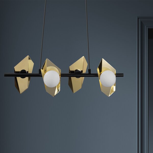 Lampă de tavan APP1412-CP BLACK GOLD