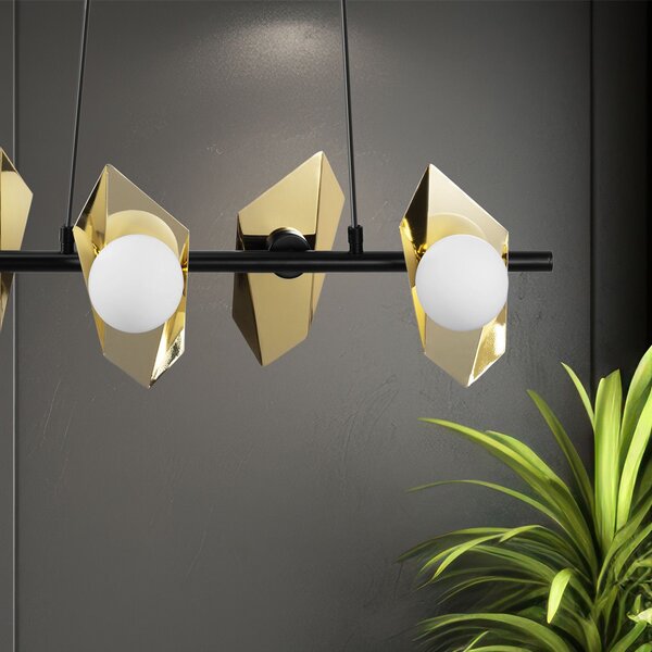 Lampă de tavan APP1412-CP BLACK GOLD