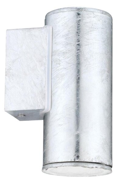 Eglo 30908 - Aplica LED de exterior RIGA 1xGU10/2,8W/230V IP44 argintie