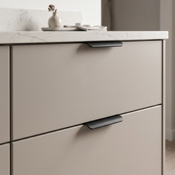 Mâner dulap REA Mono / Core 2buc. Black