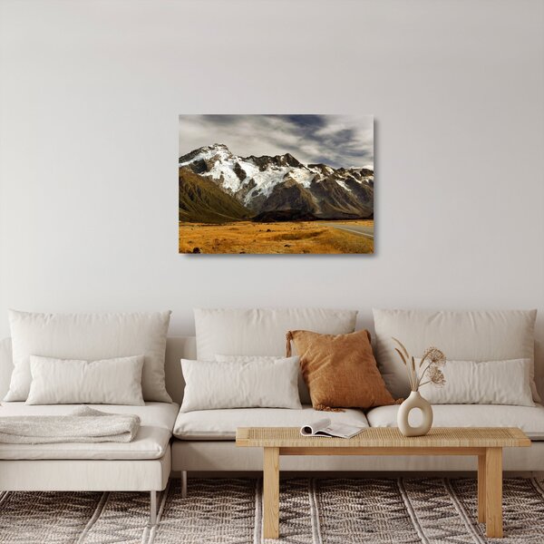 Tablou pe sticlă cu mutele Sefton, Noua Zeealnda (70x50 cm)